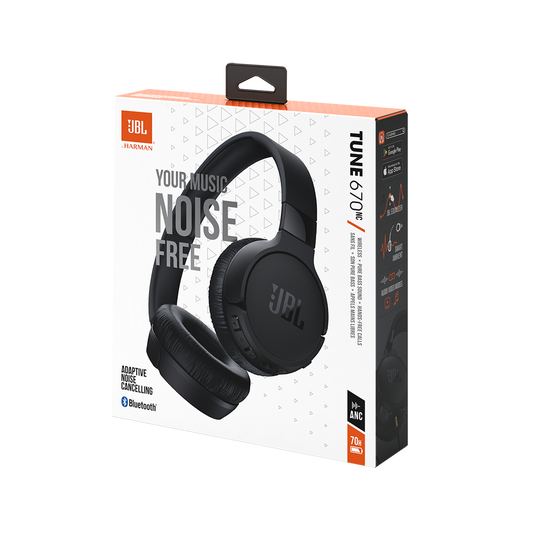 JBL Tune 670NC | Adaptive Noise Cancelling Wireless On-Ear Headphones